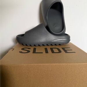 Gray Slide Sandals